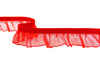 Falbanka 1,8cm elastyczna czerwona
