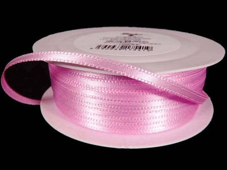 Wstążka 3mm atłas róż