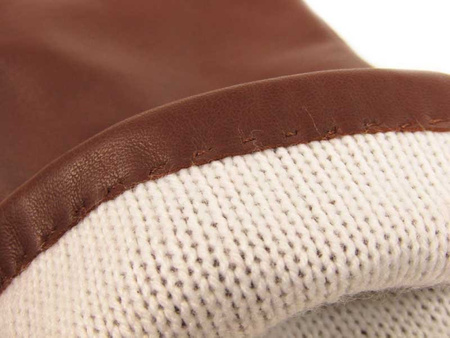 Rękawiczka damska SKÓRA ocieplana