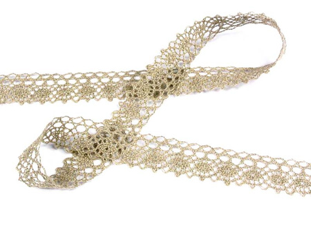 Koronka 1,9cm len natural