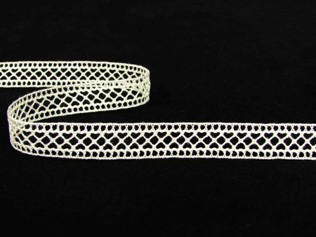 Wstawka 1cm bawełniana ecru