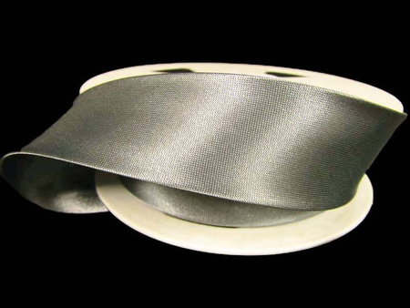 Lamówka 3cm atłasowa popiel