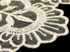 Koronka 13cm organtyna ivory