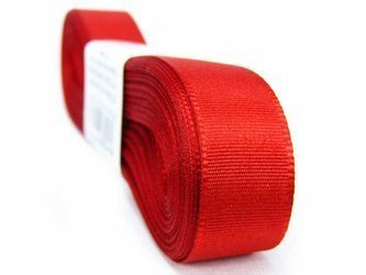 Wstążka 15mm tafta czerwona