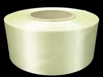 Wstążka 50mm atłas ecru jasny