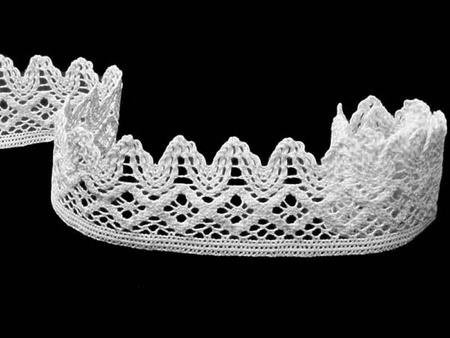 Koronka 4,6cm bawełniana biała