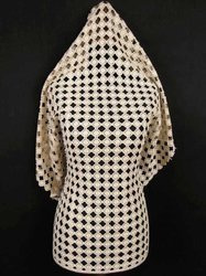 Koronka 155cm gipiurowa beż