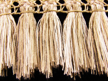 Taśma 8,5cm FRĘDZEL mix len-ivory