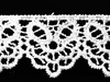 Koronka 3,5cm gipiurowa biała