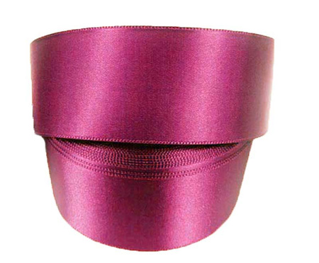 Wstążka 40mm atłas cyklamen