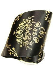 Wstążka 100mm atłas FESTIVE czarna