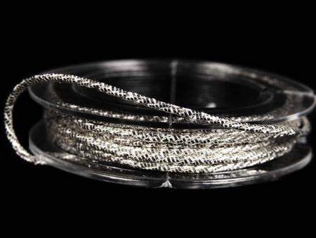 Sznurek 1,2mm metalizowany srebrny