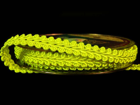 Taśma 7,5mm galonowa żółta