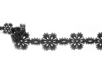 Wstawka 4cm gipiurowa czarna