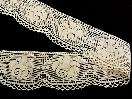 Koronka 10,4cm bawełniana naturalna