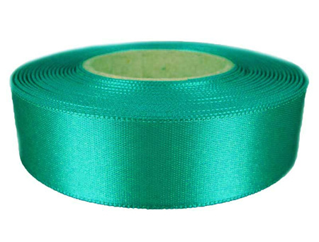 Wstążka 24mm atłas morski