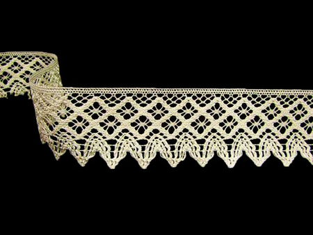 Koronka 5,4cm bawełniana zimny ecru