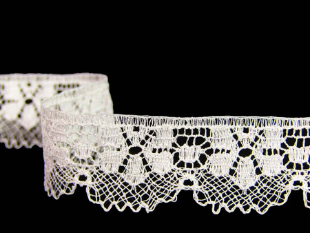 Koronka 1,5cm bawełniana biała