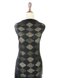 Koronka 170cm bawełniana czarna