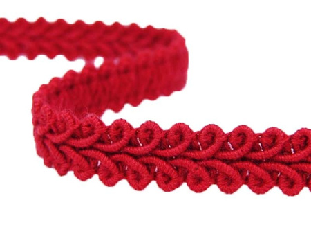 Taśma 1cm galonowa bawełna czerwona