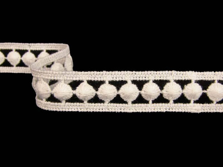 Wstawka 1,5cm gipiurowa bawełniana ivory