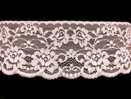 Koronka 8,5cm stabilna antyczny róż