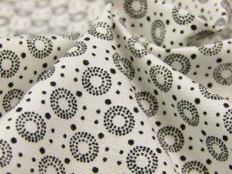 Bawełna drukowana biała