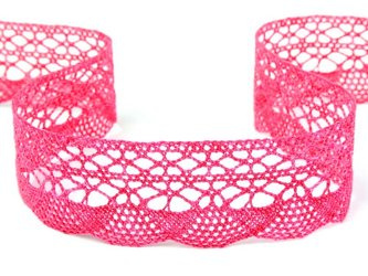 Koronka 3,2cm bawełniana amarant