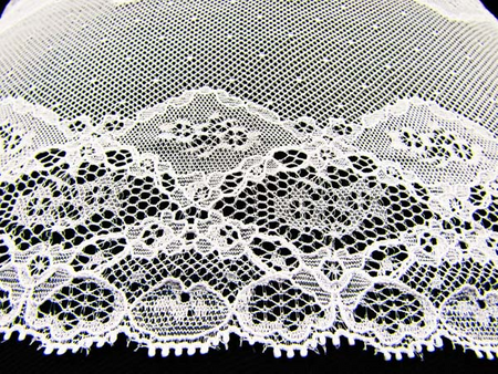 Wstawka 18cm elastyczna biała