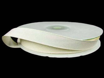 Taśma 9mm ryps poliestrowa ecru