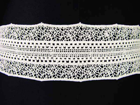 Wstawka 8cm gipiurowa poly ivory