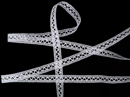 Wstawka 1,1cm bawełniana biała