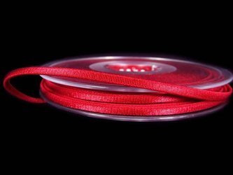 Taśma 3mm elastyczna SPAGHETTI czerwona
