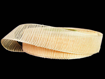 Wstążka 20mm organtyna morelowa