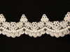 Koronka 8,5cm organtyna kość słoniowa
