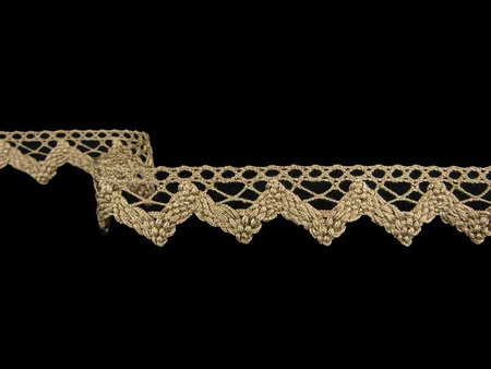 Koronka 3,3cm bawełniana beż