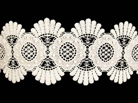 Wstawka 10cm gipiurowa poly kość słoniowa