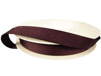 Taśma 9mm ryps poliestrowa śliwka