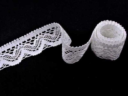 Koronka 5,8cm bawełniana biała