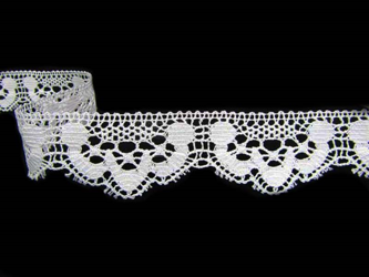 Koronka 5cm bawełniana biała
