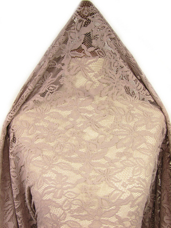 Koronka 150cm stabilna antyczny wrzos