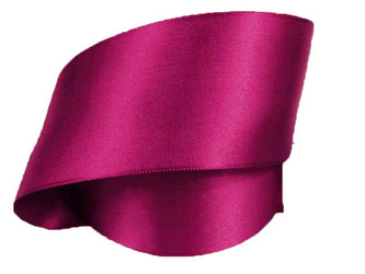 Wstążka 60mm atłas cyklamen