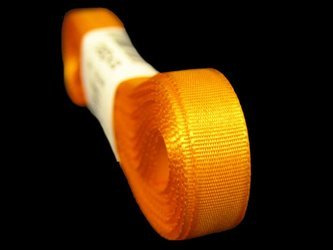 Wstążka 9mm tafta jasny pomarańcz