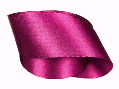 Wstążka 50mm atłas cyklamen