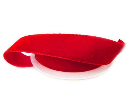 Aksamitka 25mm czerwona