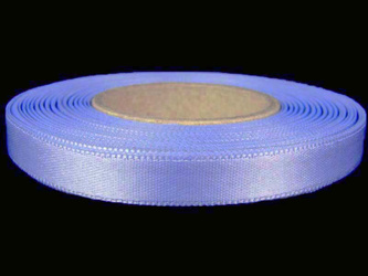 Wstążka 10mm atłas niebieska