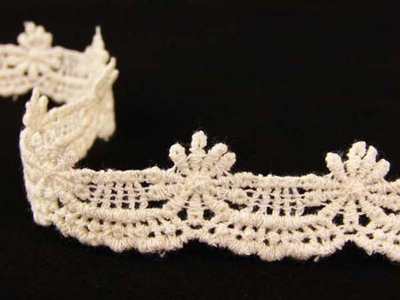 Koronka 2cm bawełniana naturalna