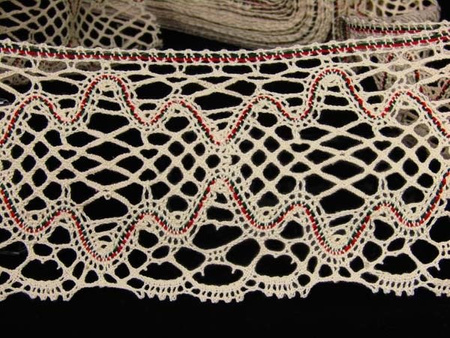 Koronka 12cm bawełniana naturalna