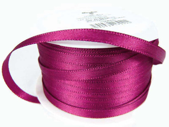 Wstążka 5mm atłas róż cyklamen