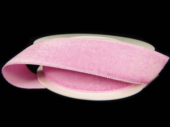 Aksamitka 25mm jasny róż